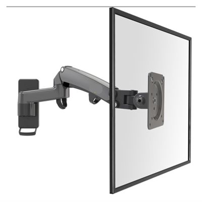 ADPVRLUQ F150 Gas Spring 17-35 Inch LED TV Wall Mount Monitor Stand Ergonomic Mounting Arm Max. VESA 100 * 100mm Load 3-12kgs(Matte Charcoal)