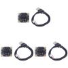 3 Pcs 1MP USB Camera Module, USB 2.0 30 FPS Web Camera Module 100 Degree with Distortion Panorama, OV9732 Computer Web Camera Board, for Computer, Laptop Plug and Play view 1