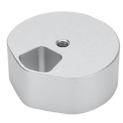 Sorandy Aluminum Alloy Mini Mount for 1/4in-20 and Threaded Compatible with Fixing Bracket, for Satellite Dish Tripod Adapter, Tripods