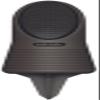 IG4M IG-Series All-Environment Ultimate Performance Outdoor Speaker, Black; Built-in Multi-tap 70V Transformer with Rotary Switch Selections for 64W, 32W, 16W with 16-Ohm Bypass view 3