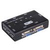4 Port USB KVM Switch Manual Switcher 1920x1440 With Cables MT-460KL Wide Screen view 1