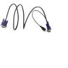 4 Port USB KVM Switch Manual Switcher 1920x1440 With Cables MT-460KL Wide Screen view 3