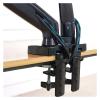 ADPVRLUQ F160 Gas Spring Desktop 17"-27" Dual Monitor Stand Arm with 2 USB3.0 Monitor Mounting Brackets, Each Arm Load 2-9kg(F160NXU3-1) view 3