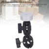Mini Pole Clamp Mount, Angle Adjustable Pole Clamp Mounting Bracket for Mini Satellite, Easy to Install, Satellite Mounting Clip for Outdoor (Silver Adapter) view 2