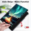 for All-New Kindle Fire 7 Tablet Case (12th Gen, 2022 Release),Slim Lightweight Smart Shell Stand Cover with Auto Wake/Sleep Case for 2022 Kindle Fire 7,Flaming and Lake view 3