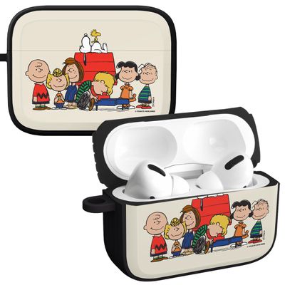 Affinity Bands Peanuts 75 Years of Friendship Limited Edition HDX Case Cover Compatible with Apple AirPods Pro 1 & 2 (Happiness)