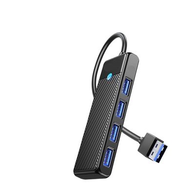 BOXUWFO HONGP Hub Usb3.0 5Gbps High Speed USB Hub 3 0 Multiple Port TY>pe C HUB Multi USB 4-Port Splitter Adapter(Male)