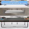 TidyFriend Rubberized Under Desk Laptop Mount - 6 Racks in 2 Sets, Laptop Under Desk Mount, Organizer Rack with Screws view 3