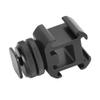 DirectNine Basics Aluminium Camera Hot Shoe Mount, 1/4 Layer Screw One for Three Hot Cold Shoe Base Fill Light Cold Adapter Bracket Adapter Bracket Multifunction view 3