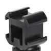 DirectNine Basics Aluminium Camera Hot Shoe Mount, 1/4 Layer Screw One for Three Hot Cold Shoe Base Fill Light Cold Adapter Bracket Adapter Bracket Multifunction view 4