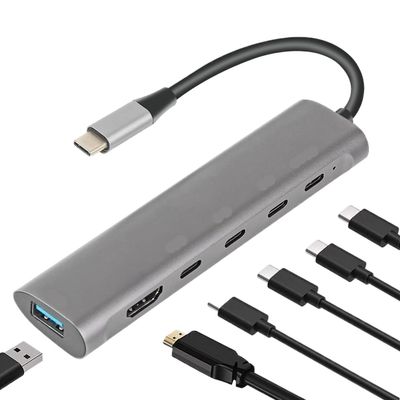 BOXUWFO HONGP HUB USB C Hub 4K TY>pe c to USB 3.0 pd 100W USB 2.0 Multiport Adapter Splitters Accessories USB HUB