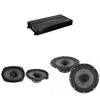 ATG Transcend Series Amplified Speaker Upgrade for GM 200W 6.5" Coaxials with 250W 6x9 Coaxials and 1000 Watt Transcend Class A/B 4-Channel Amplifier view 1