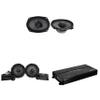 ATG Transcend Series Amplified Speaker Upgrade for GM 250W 6.5" Components 250W 6x9 Coaxials and 1000 Watt Transcend Class A/B 4-Channel Amplifier view 1