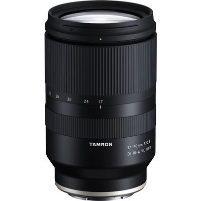 TAMRON 17-70mm F/2.8 Di III-A VC RXD Zoom Lens for Fujifilm APS-C Mirrorless System Cameras, Black (Renewed)