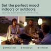 Kooduu Synergy 3-in-1 LED Lamp, Bluetooth Speaker & Drink Holder - Cordless, Rechargeable Indoor/Outdoor Light Fits 1 Bottle, 22H view 3