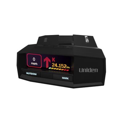 Uniden R8W (New Model) Extreme Long Range Laser/Radar Detector, 360 Awareness, Directional Arrows, Wi-Fi, Bluetooth, GPS, Real-Time Voice Alerts, Red Light & Speed Camera Alerts, R/TACH App