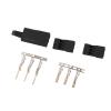 Bognajin JR Plug Fine Crafts Kit, Superior Performance ABS Brass Material, Simple, Wide Application for Electronic Instruments Model Aircraft, with 50 Pin Socket Shell Set view 4