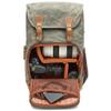 ZUIAI SLR Shoulder Camera Backpack Waterproof Lar Capacity Canvas Backpack Outdoor Bag Shoulder Camera Bag view 4