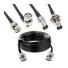KUIQEO Video Connector RG58 Coaxial BNC Male Female to BNC Male Female Jack pl;/UG Right Angle R/1F Cable 50 Ohm Crimp Connector Wire 0.5M 1M 2M 5M 10M 20M coaxial Cable(Type A,2M) view 2