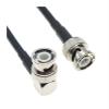 KUIQEO Video Connector RG58 Coaxial BNC Male Female to BNC Male Female Jack pl;/UG Right Angle R/1F Cable 50 Ohm Crimp Connector Wire 0.5M 1M 2M 5M 10M 20M coaxial Cable(Type A,2M) view 4