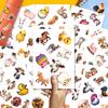 100pcs Farm Animals Stickers - Foam Sticker Waterproof Decals for Water Bottles Laptop Luggage Computer Scrapbooking Teens Adults Girls Funny Party Birthday Decorations view 3