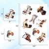 100pcs Farm Animals Stickers - Foam Sticker Waterproof Decals for Water Bottles Laptop Luggage Computer Scrapbooking Teens Adults Girls Funny Party Birthday Decorations view 4