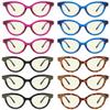 Eyekepper 12 Pack Blue Light Blocking Reading Glasses Cat-Eye Computer Readers for Women +2.00 view 1
