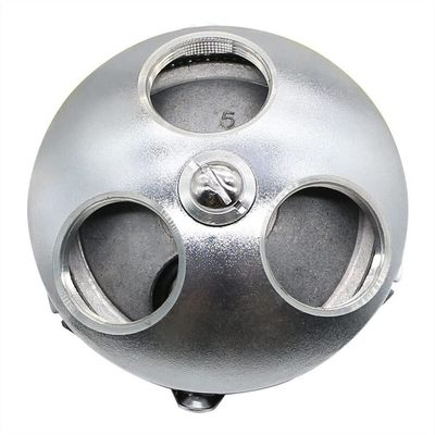 Lab Microscope Accessories Biological Microscope Objective Converter 3 Hole 4 Hole Objective Converter Metal Revolving Nosepiece Objective Lens Adapter Mounting Thread 20.2mm(3 Holes)