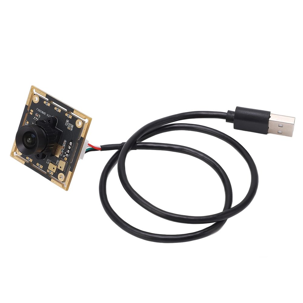 2MP Camera Module Black Automatic Detection Distortion Light Recognition for PC Industrial Using