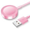   for Apple Watch Charger Magnetic Fast Charging Cable [Portable] Magnetic Wireless Charging Compatible with iWatch Series Ultra/10/9/8/7/6/SE/5/4/3/2-[3.3FT] Pink view 1