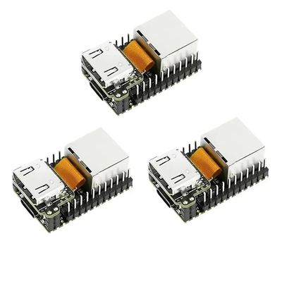 3PCS Sipeed NanoKVM Lite Mini Remote Control Operation and Maintenance Server with 1TOPS NPU 1GHz C906 RISC-V CPU, USB HDMI 100M Network Port Beyond RaspberryPi
