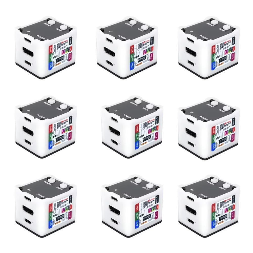 9PCS Sipeed NanoKVM Full Mini Remote Control Operation and Maintenance Server with 1TOPS NPU 1GHz C906 RISC-V CPU, USB HDMI 100M Network Port Beyond RaspberryPi