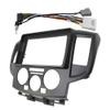 Car Accessory Double Din 9 Inch Radio Plastic Fascia Panel Frame for Nissan NV200 2010-2018 Dashboard Mount Kit (Black Frame Cable) view 2