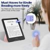 DATAFY [Case-Friendly] Page Turner for Kindle Paperwhite Oasis Kobo eReaders, Camera Camcorder Remote Controls, Page Turner Clicker for ipad Tablets Reading Novels with Wrist Strap Storage Bag Purple view 3