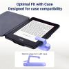 DATAFY [Case-Friendly] Page Turner for Kindle Paperwhite Oasis Kobo eReaders, Camera Camcorder Remote Controls, Page Turner Clicker for ipad Tablets Reading Novels with Wrist Strap Storage Bag Purple view 4