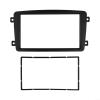 2pcs Car Fascia for DASH Frame for Mercedes W203 W209, Car Stereo Mount Installation Trim Kit, DVD panel Frame 178x102mm, Inner Frame 173x98mm view 3