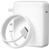 140W Charger for MacBook Pro 16 14 inch Mac Air 15 13 inch 2025 2024 2023 2022 2021 M1M4Original QualityFast Charger Power Adapter & 6.6FT Type C to Magnetic 3 Cable LED Applicable 2021-25 (White) view 1
