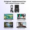 130W 4.5mm Round Tip AC Adapter Laptop Charger Dell XPS 15 7590 9530 9550 9560 9570 Compatible with Inspiron 7348 Precision 5510 5520 5530 5540 HA130PM130 0V363H DA130PM130 06TTY6 Power Supply Cord view 3