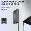130W 4.5mm Round Tip AC Adapter Laptop Charger Dell XPS 15 7590 9530 9550 9560 9570 Compatible with Inspiron 7348 Precision 5510 5520 5530 5540 HA130PM130 0V363H DA130PM130 06TTY6 Power Supply Cord view 4