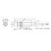 1pc Output NPN/PNP NO/NC DC6-36V M18 Embedded Capacitive Proximity Sensor Switch LJC18A3-B-Z(NPN Normal Open) view 3