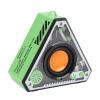 Portable Bluetooth Speaker, Cool Mecha Bluetooth 5.3 Speakers Wireless, 360 Surround Sound & Colorful LED Lights Mini Stereo Speaker for Bathroom Party Travel Beach Outdoor (White) (Beige) (Green) view 1