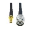 KUIQEO Video Connector 20CM 30CM 50CM 75CM 100CM 1M 2M 300CM SMA Female to TNC Male Connector RG58 R/1F Coaxial Cable Antenn W-i/f-i Coax Jumper coaxial Cable(75CM) view 2
