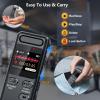 96GB Digital Voice Recorder with Playback, 1100mAh Mini Audio Recording Device for Lecture Interviews, 1536Kbps Voice Activated Recorder with Noise Reduction, Password, External Microphone view 2