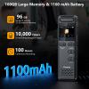 96GB Digital Voice Recorder with Playback, 1100mAh Mini Audio Recording Device for Lecture Interviews, 1536Kbps Voice Activated Recorder with Noise Reduction, Password, External Microphone view 3