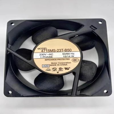 4715MS-23T-B50 AC230V 15/14W 2-Pin Inverter Cooling Fan 120x120x38mm 12cm
