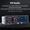 4.1 Inch Touch Screen Car Stereo with Bluetooth Hands Free Calling, Car Radio Single Din Car Audio Receiver Support FM/TF/Dual USB view 2
