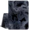 Case for 6" All-New Kindle (11th Generation, 2022 Release),Slim Lightweight Smart Shell Stand Cover with Auto Wake/Sleep for Kindle 2022 e-Reader,Topographic Contour view 1