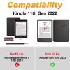 Case for 6" All-New Kindle (11th Generation, 2022 Release),Slim Lightweight Smart Shell Stand Cover with Auto Wake/Sleep for Kindle 2022 e-Reader,Topographic Contour view 2