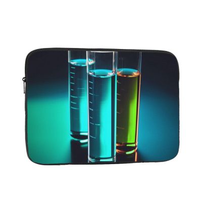 15 Inch Laptop Sleeve Bag Waterproof Shockproof Laptop Case Bag Chemistry Test Tube Computer Skin Bags Lightweight Tablet Carrying Case