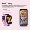 4G Kids Smart Watch with GPS Tracker - Smartwatch for Kid with Video Call Voice Chat SOS Camera Alarm Clock Puzzle Games Tracker HD Touch Screen for 3-12 Years Girls Boys (Pink) view 3